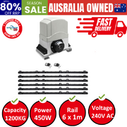 Auto Electric Sliding Gate Opener 1200Kg 6M Rails