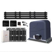 LockMaster 40w Solar Powered Electric AUTO SLIDING GATE OPENER 1200kg 4M Rail