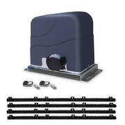 LockMaster Automatic Sliding Gate Opener Electric 1200kg Door 4M Remote Control