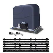 LockMaster Automatic Sliding Gate Opener Electric 1200kg Door 6M Remote Control