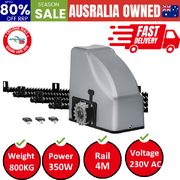 Automatic Sliding Gate Opener Kit 4M 800KG