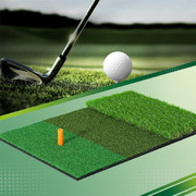 Golf Hitting Mat Portable Driving Range Practice Training Aid 3 in 1