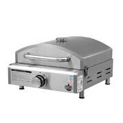 Grillz Portable Gas Oven Camping Cooking LPG Grill Pizza Stove Stainless Steel