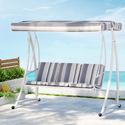 Elevate Your Outdoor Bliss with a 3-Seater Swing Chair Haven