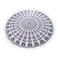 Mandala Towel with Terry Backing Centro180cm  