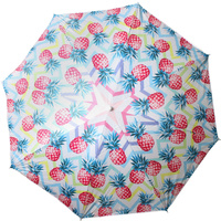 Beach Umbrella 180cm Pineapple Design