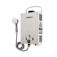 Outdoor Gas Water Heater - Beige