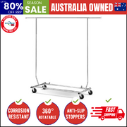 Clothes Rack Airer Rail Coat Stand Adjustable Hanger
