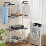 Clothes Drying Rack 173cm Coat Aier Hanger Foldable