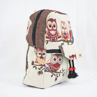 Owl Backpack with Toggle
