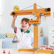 Hape Crane Lift Set 10pc Kids Toy | EXTG