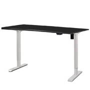Roskos I Electric Motorised Height Adjustable Standing Desk Sit Stand Table Curved 140cm