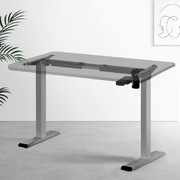 Standing Desk Frame Only Motorised Grey