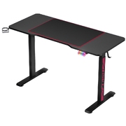 Standing Desk Motorised Gaming Desks Black 140CM