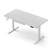 Electric Standing Desk 140cm Height Adjustable Motorised Home Office Desk with Drawer