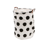 Black Spot Large Storage Basket 40 x 50cm