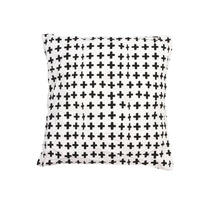 Black Cross Cushion 45 x 45cm