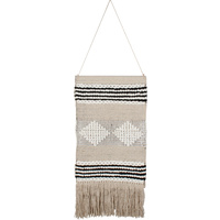 Kolkata Cotton Hand Knit Wall Hanging Stripe 40X53Cm