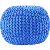 Knitted Gumball Pouf Ocean 50X50X30Cm