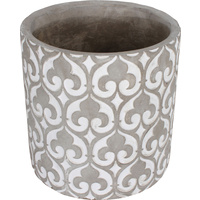 Concrete Pot 12.3X12.3X12.5Cm Round Vontage Design