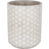 Concrete Pot 13.5X13.5X17.5Cm Round Kaleidoscope Large