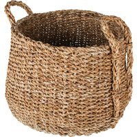 Set of 3 Sea Grass Dim Jhuri Design Small 16 x 21 x 20cm