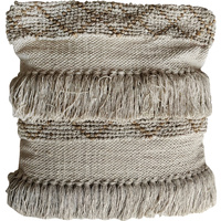 Aztec Cotton Cushion With Fringe 45x45cm