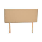 PU Leather Bed Headboard with Wooden Legs