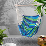 Hanging Hammock Chair Swing Indoor Outdoor Portable Camping Blue