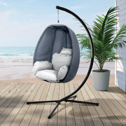 Outdoor Furniture Egg Hammock Hanging Swing Chair Pod Lounge Chairs