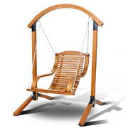 Outdoor Furniture Timber Hammock Chair Wooden Patio Swing Lounge Chairs