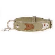 Dog Collar Size Small Color Beige 