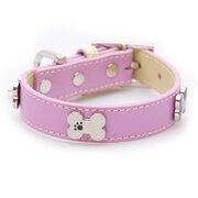 luxury Pink Dog Collar Size Medium