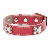 Red Dog Collar Size Large