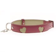 Hearts Pink Collar Size Small Color Pink 
