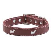 Red Hamish Dog Collar Size Medium 