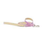 Pink Beige Dog Lead 