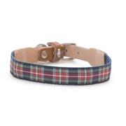 Tartan Blue Dog Collar 
