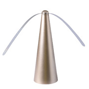 Fly Free Repellent Fan Fly Trap Entertaining Hook Indoor Outdoor Home Rose gold