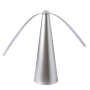 Fly Free Repellent Fan Fly Trap Entertaining Hook Indoor Outdoor Home Silver