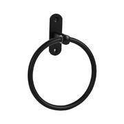 Towel Rack Aluminium Ring Round Rail Wall Mounted Bathroom Accessories