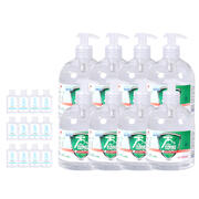 8x Hand Sanitiser Instant Gel 500ML
