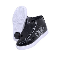 Heelys Highline Kids Skate Roller Shoes Boys Girls Sneakers Toddler Black US 8