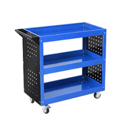 Tool Trolley Cart 3 Tier Blue
