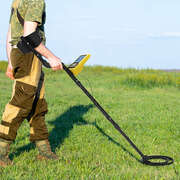 Metal Detector Waterproof LCD 24x24cm