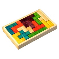 COLOUR IQ PUZZLE IN TRAY 12PCS
