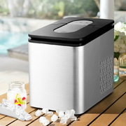 2.2L Portable Ice Makers Cube Tray Silver