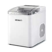 Portable Ice Maker Machine 12kg Countertop with Self-Cleaning 1.2L White