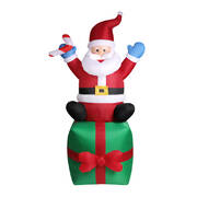 Inflatable Christmas Santa Snowman with LED Light Type 4