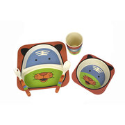 BAMBOOZOO DINNERWARE TIGER 5PC